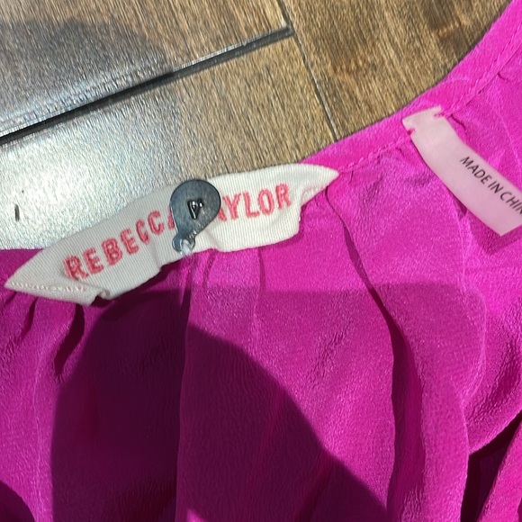 Rebecca Taylor silk dress sz S - Picture 3 of 4